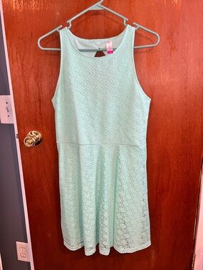 No Boundaries Mint Lace A-Line Dress